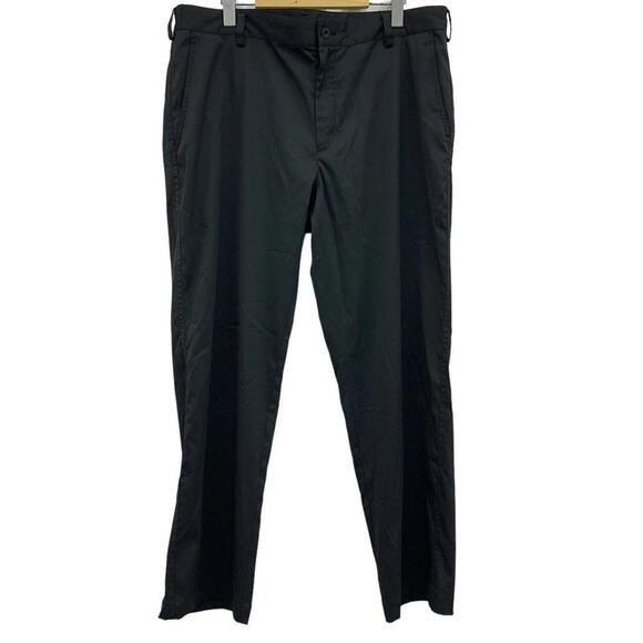 Nike Golf Mens Size 36x32 Dri Fit Performance Flex Black Chino Pants READ - Picture 1 of 8